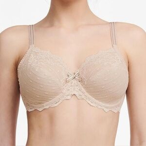 CHANTELLE C32810 RIVE GAUCHE NUDE FULL
COVERAGE UNLINED BRA 34DD